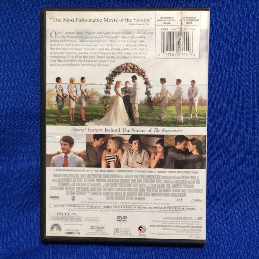 the romantics” DVD - Picture 4 of 6